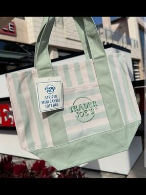 Trader Joe's Summer 2026 Mini Canvas Tote Bag